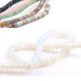 Rondelle Beads Donut Opalite 8x5mm - Hole: 1mm (1 strand - 38cm)