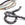 Beads wholesaler Rondelle Beads Donut Dark Labradorite 8x5mm - Hole: 1mm (1 strand - 37cm)