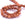 Beads Retail sales Round bead Sunstone orange 8mm - Hole: 1mm (1fil-37cm)