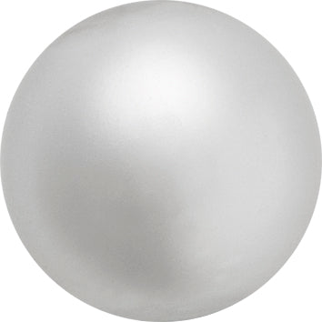 Preciosa Round pearl Light Gray 6mm (20)