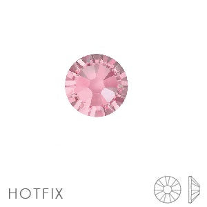 Buy 2038 hotfix flat back Light Rose ss8-2.4mm (80)