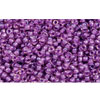 cc928 - Toho beads 15/0 rainbow rosaline/purple lined (5g)