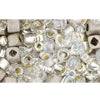 cc3201 - Toho beads mix junpaku - crystal/silver (10g)