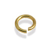 Buy Jump rings gold plated 24k - 5.5mm (10)