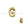 Beads Retail sales Letter bead G gold plated 7x6mm (1)