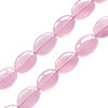 Buy Rose quartz flat pebble beads 10x14x4mm (2 beads)