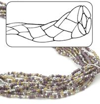 Buy Beadalon dandyline black nylon braided thread cord 0.15mm 25m (1)