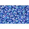 Buy cc1837 - Toho beads 11/0 rainbow aqua/ opaque purple (10g)