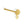 Beads Retail sales Ear stud ball with loop brass gold finish 4x12.5mm (10)