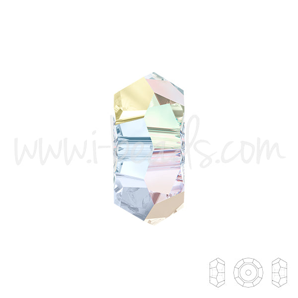 Swarovski rondelles crystal ab 6mm (4)