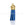 Beads wholesaler Suede tassel blue 36mm (1)
