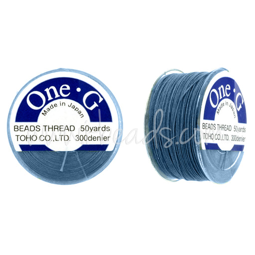 Buy Toho One-G bead thread Blue 50 yards/45m (1)