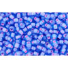 cc938 - Toho beads 11/0 aqua/ pink (10g)