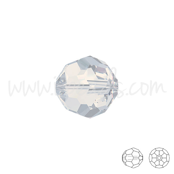 Swarovski 5000 round beads white opal 6mm (10)