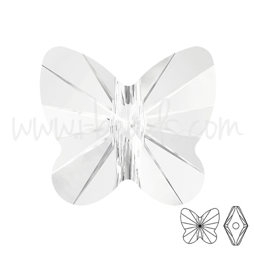 Swarovski butterfly bead crystal 8mm (2)