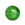 Beads wholesaler Murano bead round green and gold 10mm (1)