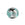 Beads Retail sales Murano bead round blue and silver 6mm (1)