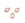 Beads Retail sales Rose Quartz bezel pendant set with vermeil 14x9mm (1)