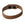 Beads wholesaler Leather cuff with brass clasp tan (1)