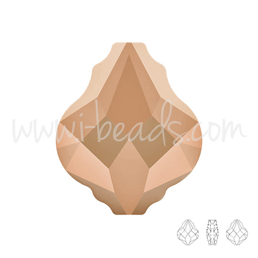 Buy Swarovski 5058 Baroque bead crystal rose gold 2x 10mm (1)