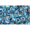 cc263 - Toho beads 6/0 inside color rainbow crystal/light capri (10g)