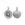 Beads Retail sales Letter charm Q antique silver plated 11mm (1)