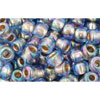 cc997 - Toho beads 6/0 gold lined rainbow light sapphire (10g)