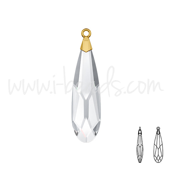 Swarovski on sale raindrop pendant