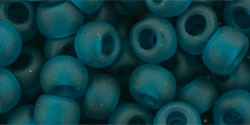 Buy cc7bdf - Toho beads 3/0 transparent frosted teal (10g)