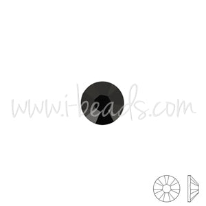 Swarovski 2058 flat back rhinestones jet ss5-1.8mm (80)