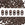 Beads Retail sales 2 holes CzechMates Bar 2x6mm Dark Bronze (10g)