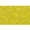 cc175 - Toho beads 11/0 trans-rainbow lemon (10g)