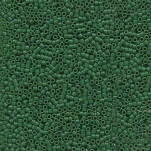 Buy DB656 - 11/0 Delica beads Dyed Opaque Jade jr- 1,6mm - Hole : 0,8mm (5gr)
