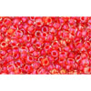 cc190 - Toho beads 11/0 luster crystal/tropical sunset lined (10g)