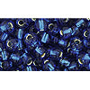 cc35 - Toho beads 6/0 silver lined sapphire (10g)