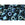 Beads Retail sales cc82 - Toho cube beads 4mm metallic nebula (10g)
