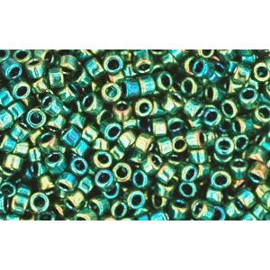 Buy cc507 - Toho Treasure beads 11/0 higher metallic iris green (5g)