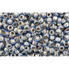 cc992 - Toho beads 11/0 gold lined light montana blue (10g)