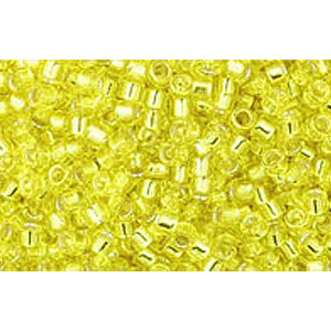 Buy cc32 - Toho Treasure beads 11/0 silver lined lemon (5g)