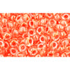 cc802 - toho beads 8/0 luminous neon orange (10g)