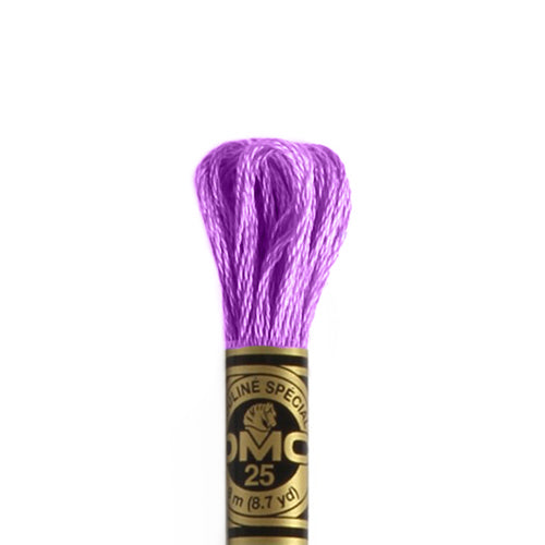 Buy DMC mouliné stranded cotton 8m purple 208 (1)