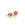 Beads Retail sales Pendant set in vermeil - Drop in Garnet 10mm (1)