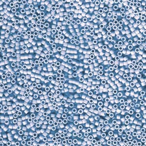 DB1137 - 11/0 OPAQUE AGATE BLUE- 1,6mm - Hole : 0,8mm (5gr)