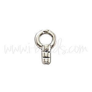 Sterling Silver end cap for beading chain (1)