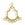 Beads Retail sales Bohemian triangular component metal gold finish 28x28mm (6)