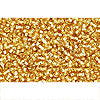 Buy cc22b - Toho beads 15/0 silver lined medium topaz (5g)