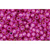 cc2107 - Toho beads 11/0 silver lined milky mauve (10g)