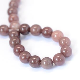 Buy Natural brown Purple Aventurine Round Bead , 10mm, Hole: 1mm- about 36 beads/strand (sold per srand)