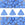 Beads wholesaler KHEOPS par PUCA 6mm opaque sapphire silk mat (10g)