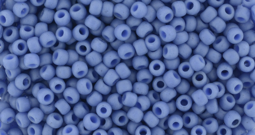 cc2606F - Toho beads 11/0 semi glazed Soft Blue (10g)